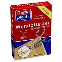 GOTHAPLAST Soporte para apósitos de 6 cm x 1 m cortado, 1 pieza