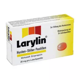 LARYLIN Pastillas antitusivas, 24 uds