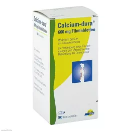 CALCIUM DURA Comprimidos recubiertos con película, 100 uds