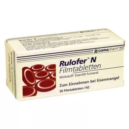 RULOFER N Tabletas recubiertas de película, 50 pz