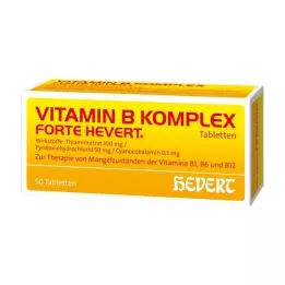 VITAMIN B KOMPLEX Forte Hevert , 50 pz
