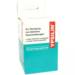 YPSILIN Toallitas limpiadoras de heridas, 40 uds