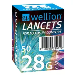 WELLION Lancetas 28 G, 50 uds