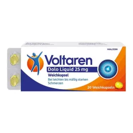 VOLTAREN Dolo Liquid 25 mg cápsulas blandas, 10 uds