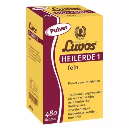 LUVOS Arcilla curativa 1 fina, 480 g