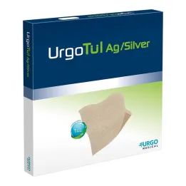 Urgotül Silver Gasa para heridas de 5x5 cm, 10 piezas