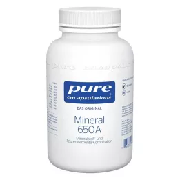 PURE ENCAPSULATIONS Cápsulas Mineral 650A, 180 uds