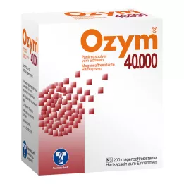 OZYM 40.000 cápsulas duras gastrorresistentes, 200 uds