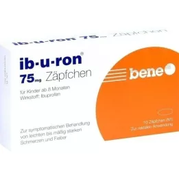 IB-y-RON 75 mg de supositorios, 10 pz
