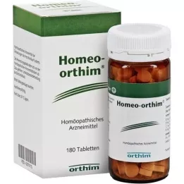 HOMEO ORTHIM Tabletas, 180 pz
