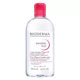BIODERMA Solución limpiadora Sensibio H2O, 500 ml