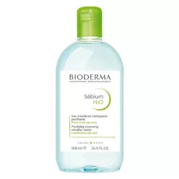BIODERMA Solución limpiadora Sebium H2O, 500 ml
