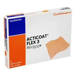 Vendaje Acticoat Flex 3 5x5 cm, 5 piezas