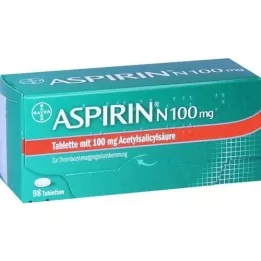 ASPIRIN N 100 mg tabletas, 98 pz