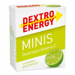 DEXTRO ENERGY Mini tabletas de lima, 50 g