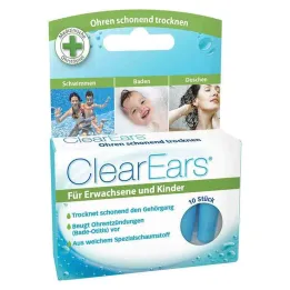 Tapones para los oídos Clearears para eliminar el agua, 10 piezas