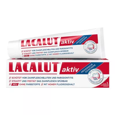LACALUT Pasta de dientes activa, 100 ml