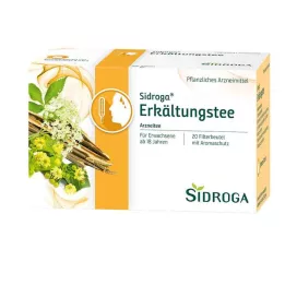SIDROGA bolsa de filtro de té frío, 20x2.0 g