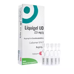 LIQUIGEL UD Gel oftálmico de 2,5 mg/g en envase monodosis, 30 x 0,5 g