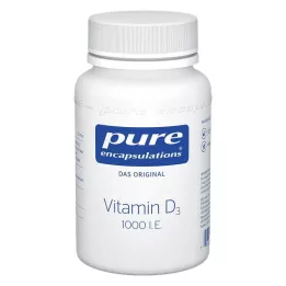 PURE ENCAPSULATIONS Vitamina D3 1000 U.I. cápsulas, 120 uds