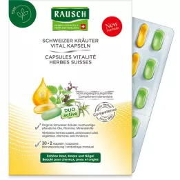 RAUSCH Cápsulas Herbal Vital, 30 x 2 uds