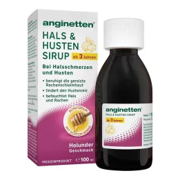 Jarabe para la tos Anginette para la garganta & , 100 ml