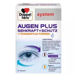 DOPPELHERZ Cápsulas del sistema Eyes plus Vision+Protection, 60 uds