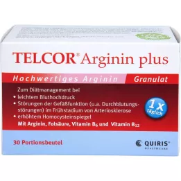 Telcor Arginine Plus Gránulos, 30 pz