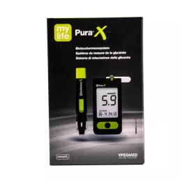 myLife Pura X Sistema de medición de glucosa en sangre MMOL / L, 1 pz