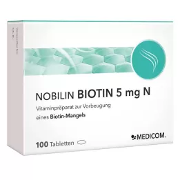 NOBILIN Biotina 5 mg N comprimidos, 100 uds