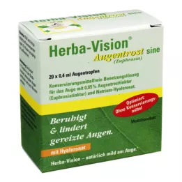 HERBA-VISION Gotas para ojos de eufrasia, 20X0,4 ml