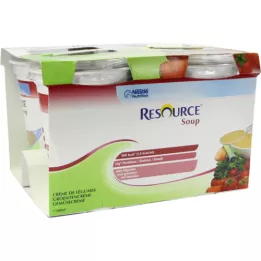 RESOURCE Vegetales de sopa, 4x200 ml
