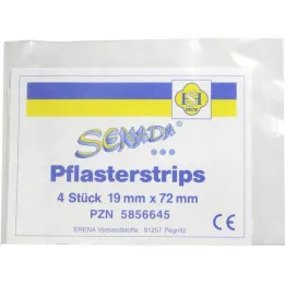 Tiras de yeso Senada 19x72 mm, 4 piezas