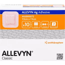 Allvyn AG Adh 7.5x7.5cm, 10 pz