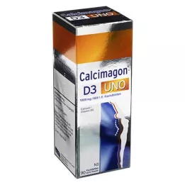 CALCIMAGON Tabletas masticables D3 Uno, 90 uds