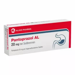 PANTOPRAZOL AL Tabletas de resorción de ácido gástrico sodico de 20 mg, 7 uds