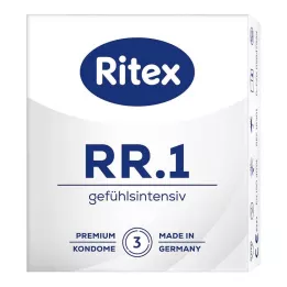 RITEX RR.1 condón, 3 uds