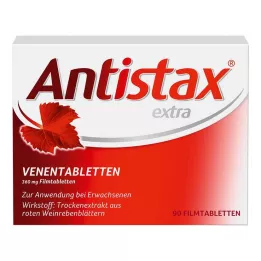 ANTISTAX Tabletas para venas extra, 90 uds