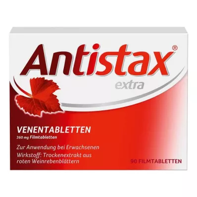 ANTISTAX Tabletas para venas extra, 90 uds ANTISTAX Tabletas para venas extra, 90 uds