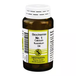 BIOCHEMIE 1 Calcium fluoratum D 6 tabletas, 100 uds