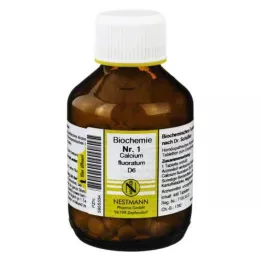 BIOCHEMIE 1 Calcium fluoratum D 6 tabletas, 400 uds
