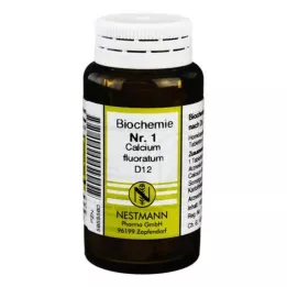 BIOCHEMIE 1 Calcium fluoratum D 12 tabletas, 100 uds
