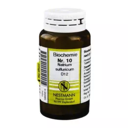 BIOCHEMIE 10 tabletas sulfuricum de sodio D 12, 100 pz