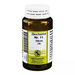 BIOCHEMIE 11 Silicea D 6 tabletas, 100 uds