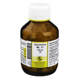 BIOCHEMIE 11 Silicea D 6 tabletas, 400 uds