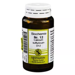 BIOCHEMIE 12 Calcium sulfuricum D 12 tabletas, 100 uds