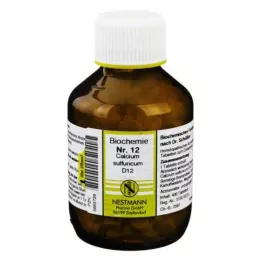 BIOCHEMIE 12 Calcium sulfuricum D 12 tabletas, 400 uds