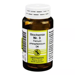 BIOCHEMIE 3 Ferrum phosphoricum D 6 comprimidos, 100 uds