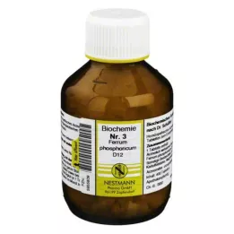 BIOCHEMIE 3 Ferrum phosphoricum D 12 comprimidos, 400 uds