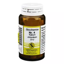 BIOCHEMIE 4 Kalium chloratum D 12 tabletas, 100 uds